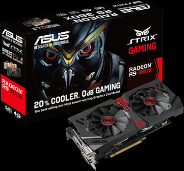 ASUS STRIX R9 380X delivers pumped gaming performance and extreme reliability