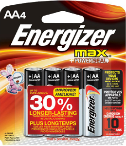 Energizer MAX® AA Batteries