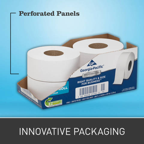  The unique perforated panels make the carton EZ to Open and Access. These smaller sized, color-coded cartons are EZ to Find, Carry, Store, Track and Budget compared to larger cartons. 
