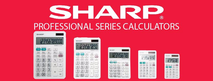Sharp Calculators EL-330WB 10-Digit Professional Desktop Calculator