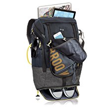<b> Organization and Productivity </b></br>  Equipped with a padded compartment for a laptop and tablet, front zippered pockets, and an organizer section. 