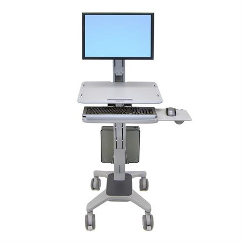 WorkFit-C, Single LD Sit-Stand Workstation