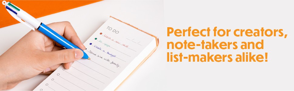 Perfect for creators, note-takers and list-makers alike!