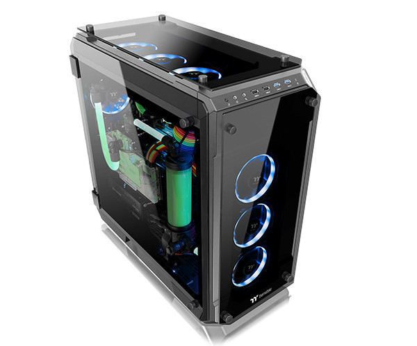 Thermaltake View 71 eATX Full Tower Case Black CA-1I7-00F1WN-00