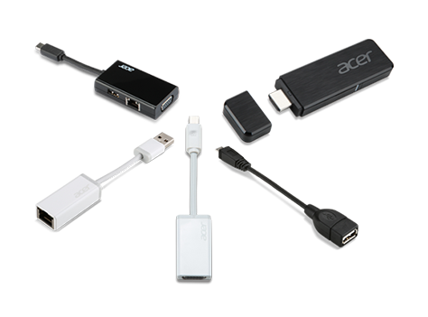 Peak-performance cables and dongles