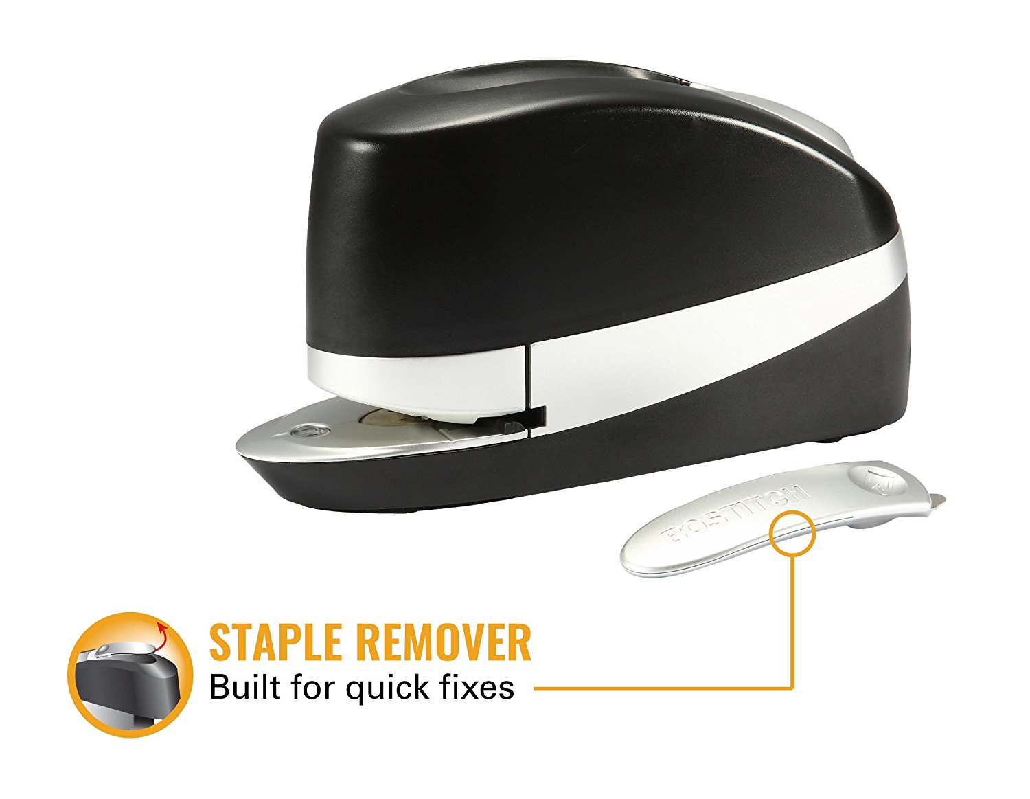 Built-In Staple Remover