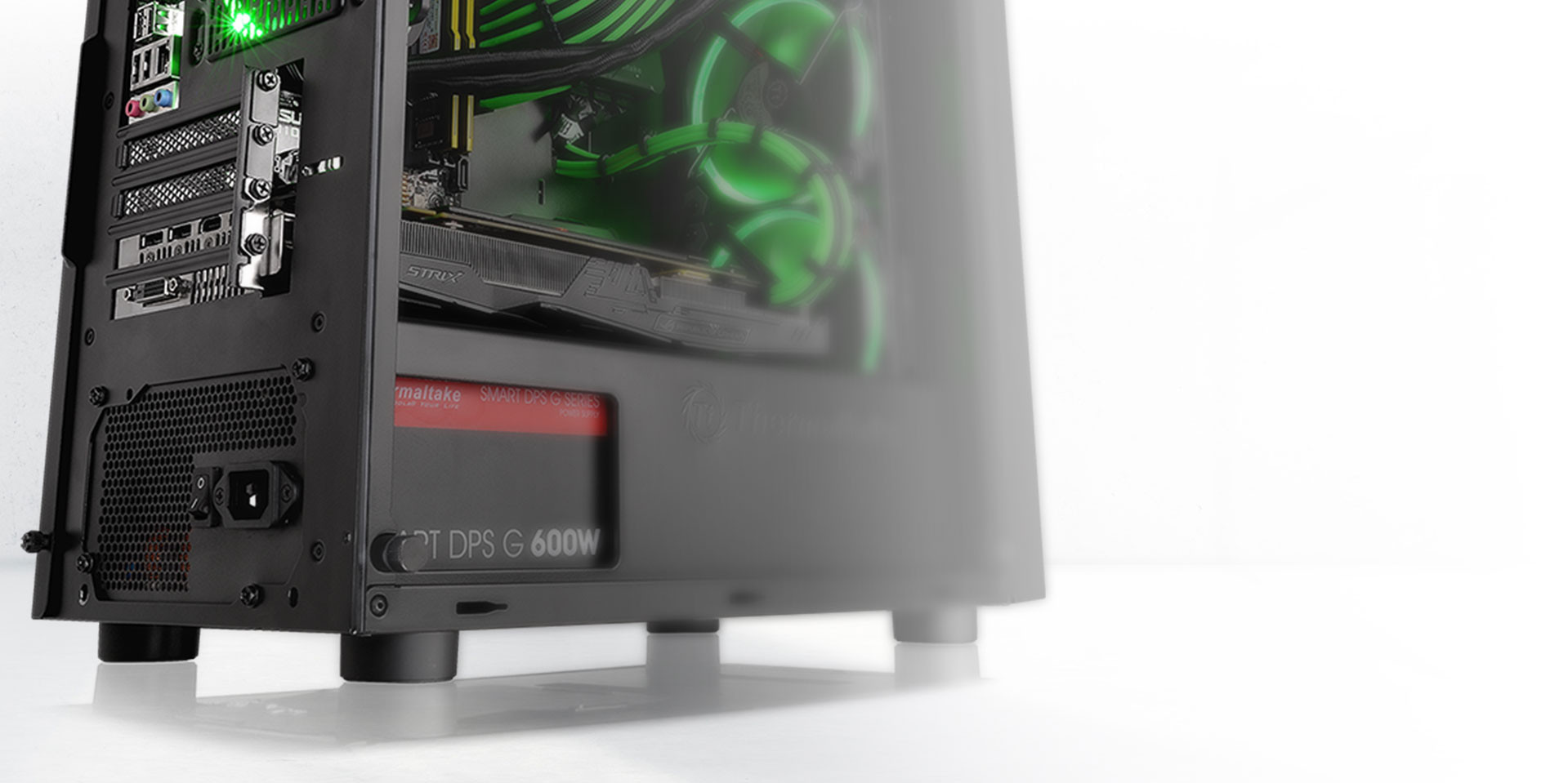 Thermaltake Versa H18 TG Computer Case | OfficeSupply.com