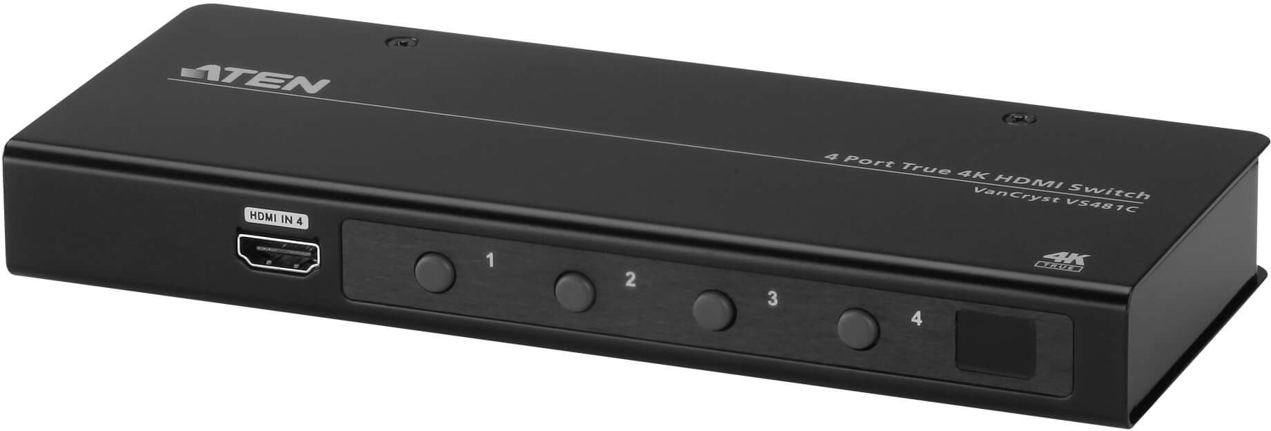 4-Port True 4K HDMI Switch