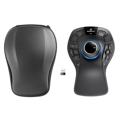 3Dconnexion SpaceMouse Pro Wireless (with Carry case and Universal