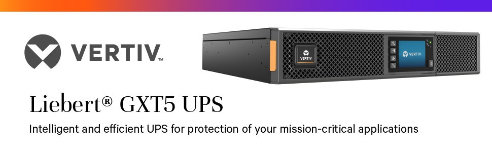 Vertiv Liebert GXT5 UPS - 500VA/500W 120V | Online Rack