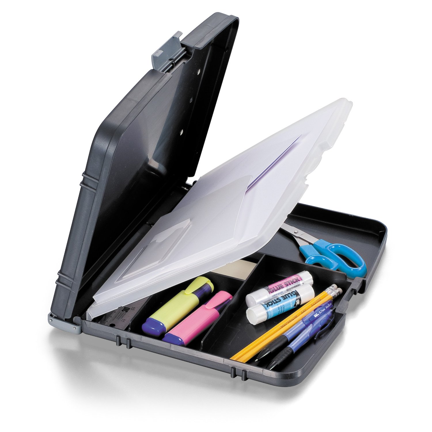 Triple File Clipboard Storage Box