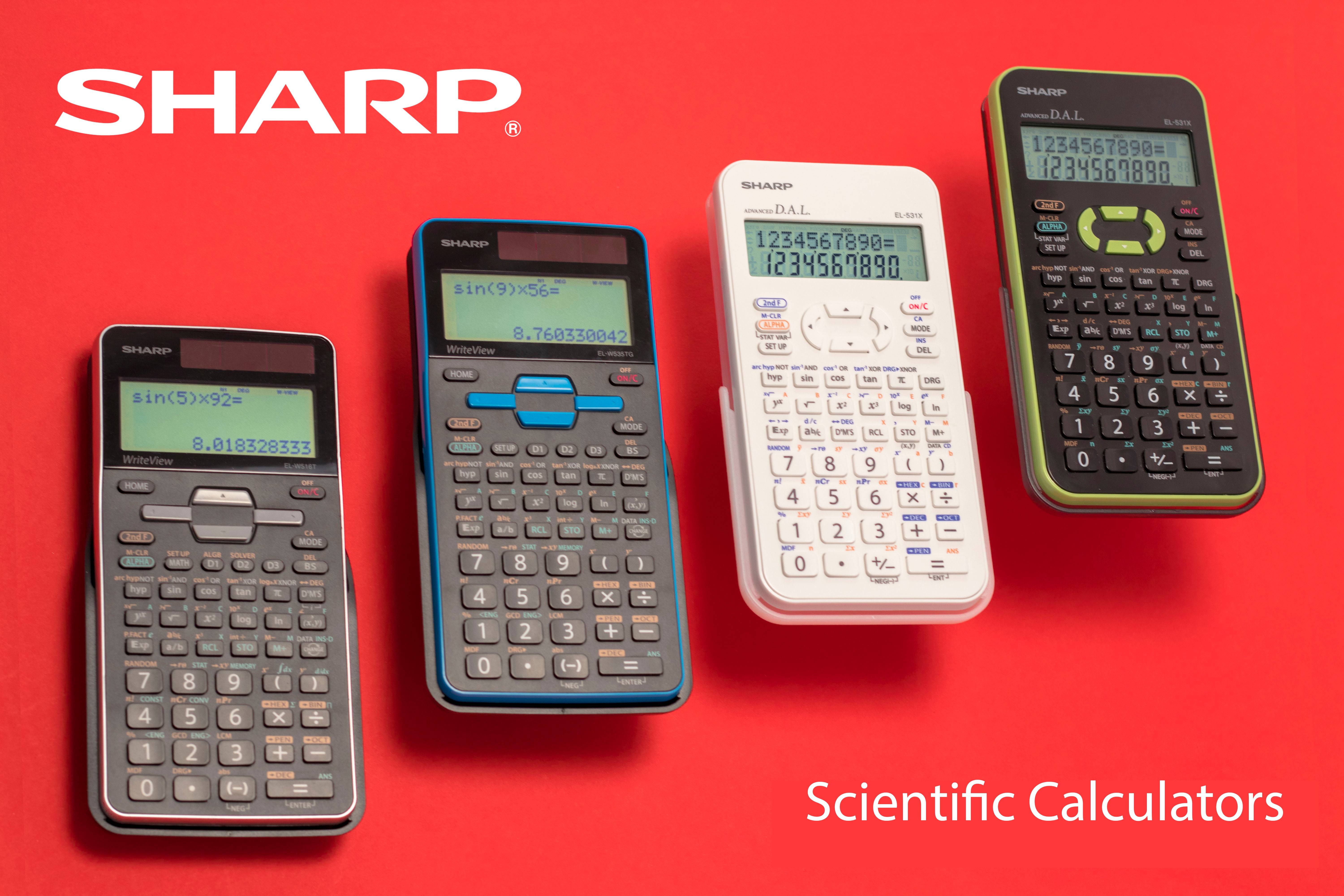 Sharp EL531XBWH Scientific Calculator - Newegg.com