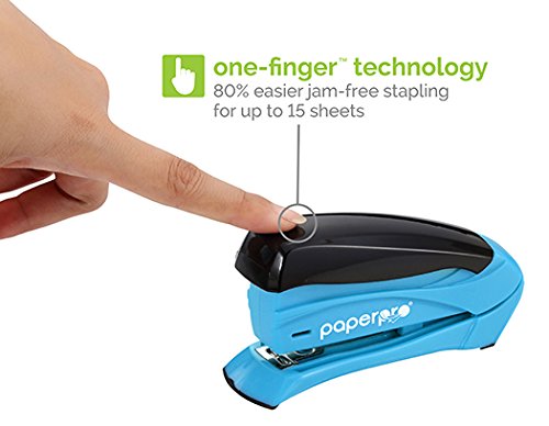 80% Easier Stapling with One-Finger Technology