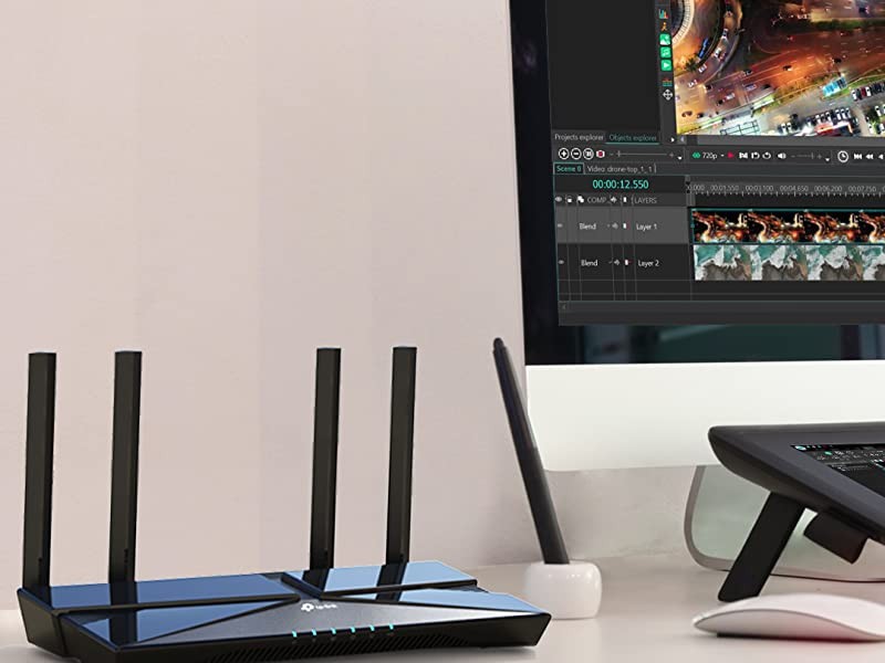 TP-Link WiFi 6 AX3000 Smart WiFi Router (Archer AX50) – 802.11ax Router,  Gigabit Router, Dual Band, OFDMA, MU-MIMO, Parental Controls, Built-in  HomeCare, Works with Alexa - Newegg.com