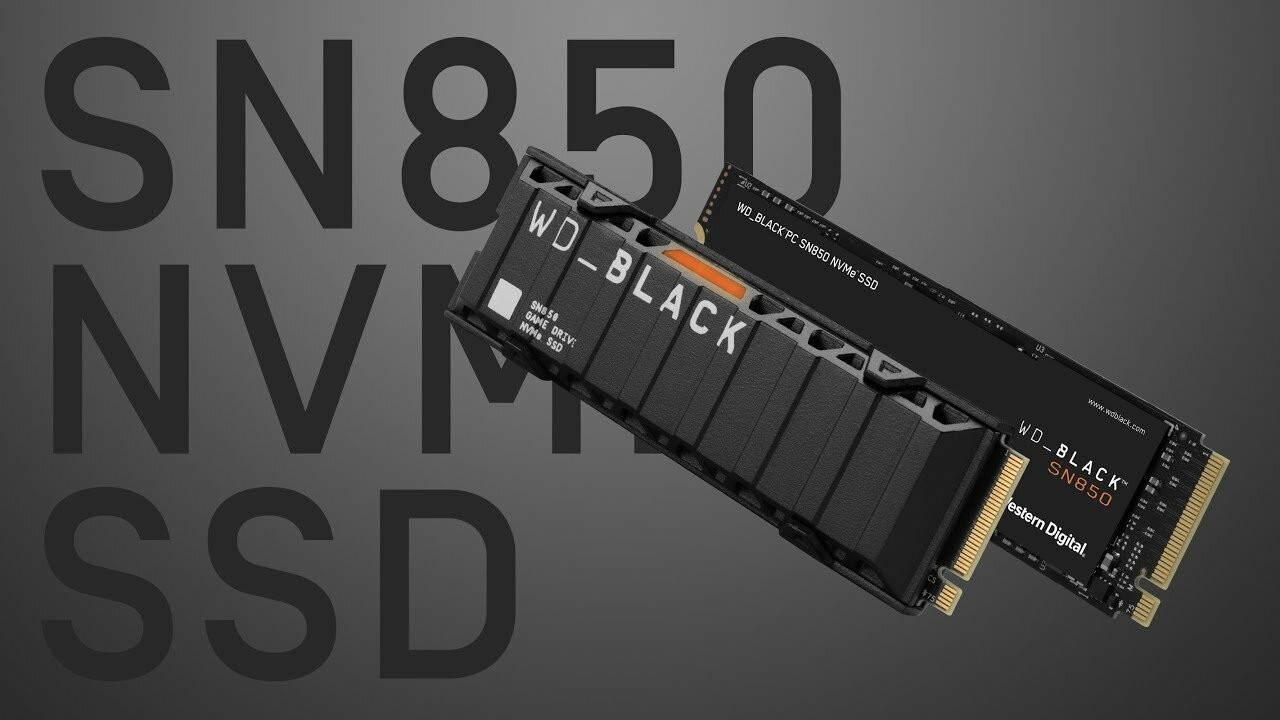 Western Digital WD BLACK SN850 NVMe M.2 2280 1TB SSD - Newegg.com