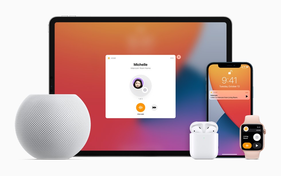 Apple HomePod mini White MY5H2LL/A - Best Buy