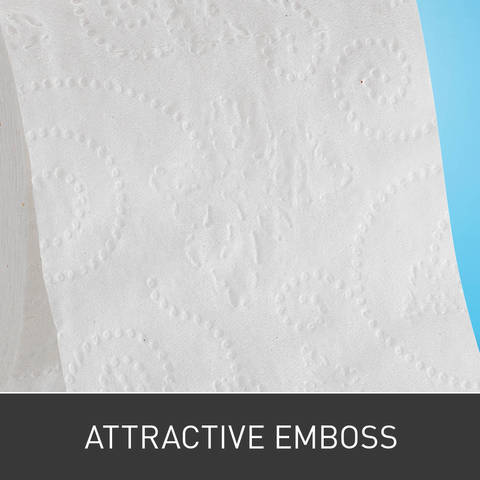 Attractive emboss helps make a positive impression.
