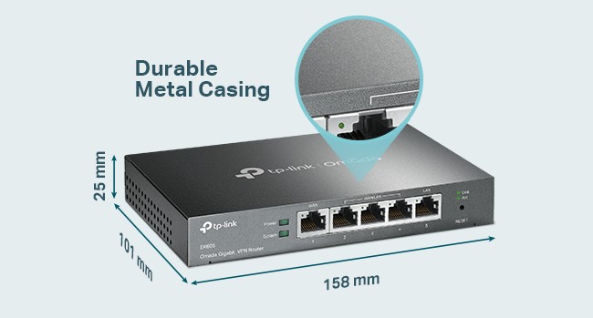 TP-Link ER605 - Multi-WAN Wired VPN Router | Dell USA