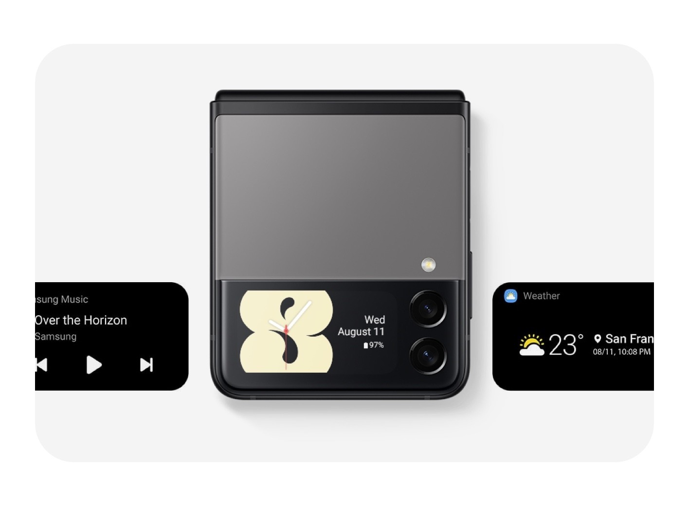 Samsung Galaxy Z Flip 3 5G 256GB UNLOCKED - Phantom Black - Newegg.com