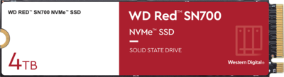 WD Red SN700 NVMe SSD, 4TB of NVMe Solid-State Drive for NAS