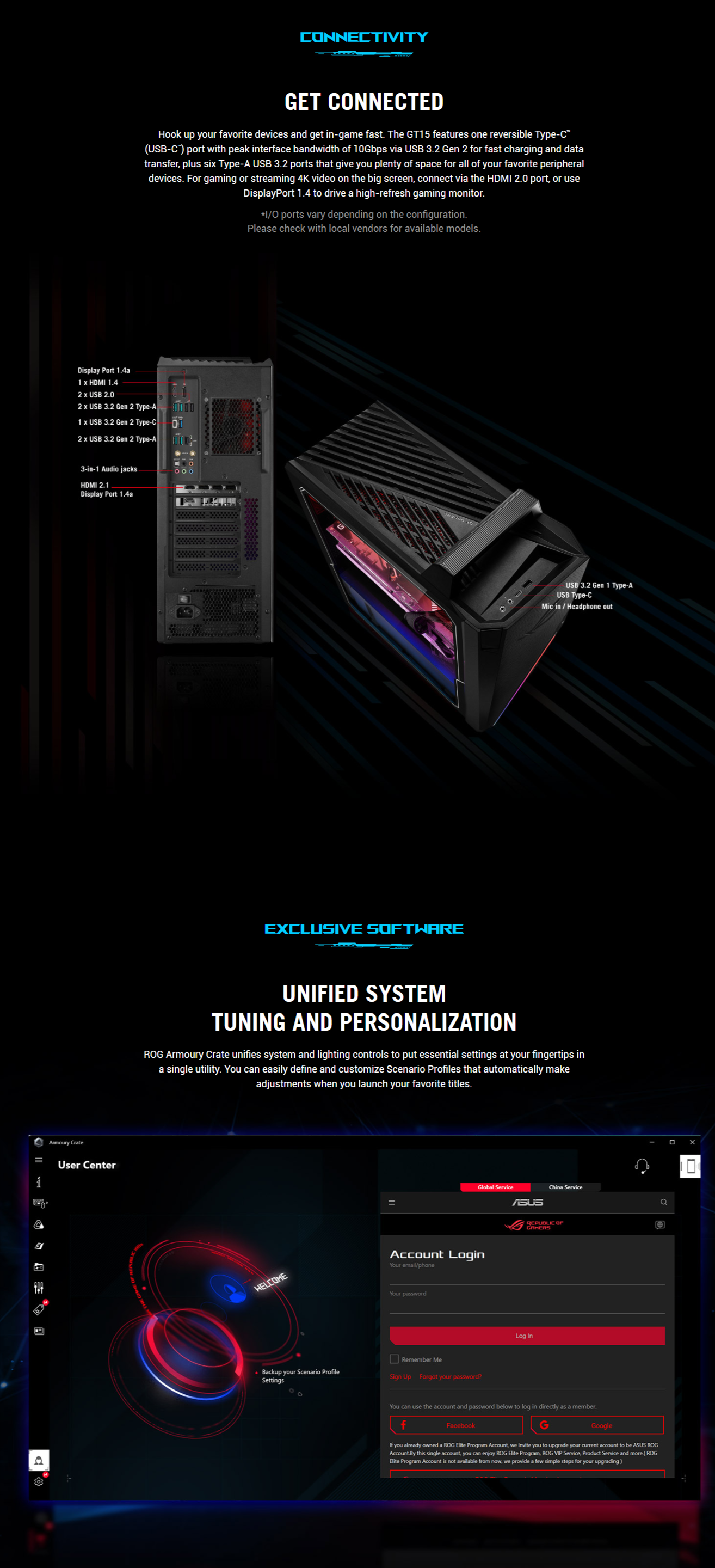 ASUS Gaming Desktop ROG Strix G15CF-DSI560 Intel Core i5 12th Gen
