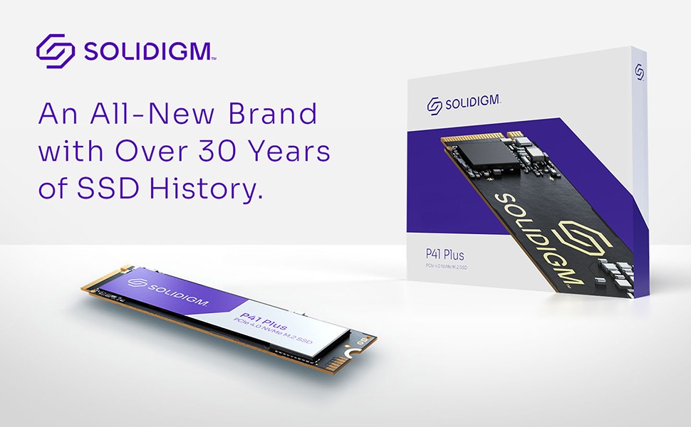 SOLIDIGM P41 Plus 512GB NVMe SSD 本体 ① Solidigm P41 Plus 2TB M.2 2280 PCIe 4.0 NVMe Gen4 Internal Solid
