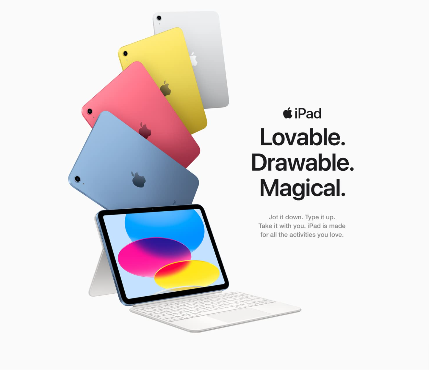Apple 10.9 Inch iPad (10th Generation) with Wi Fi 64GB Blue