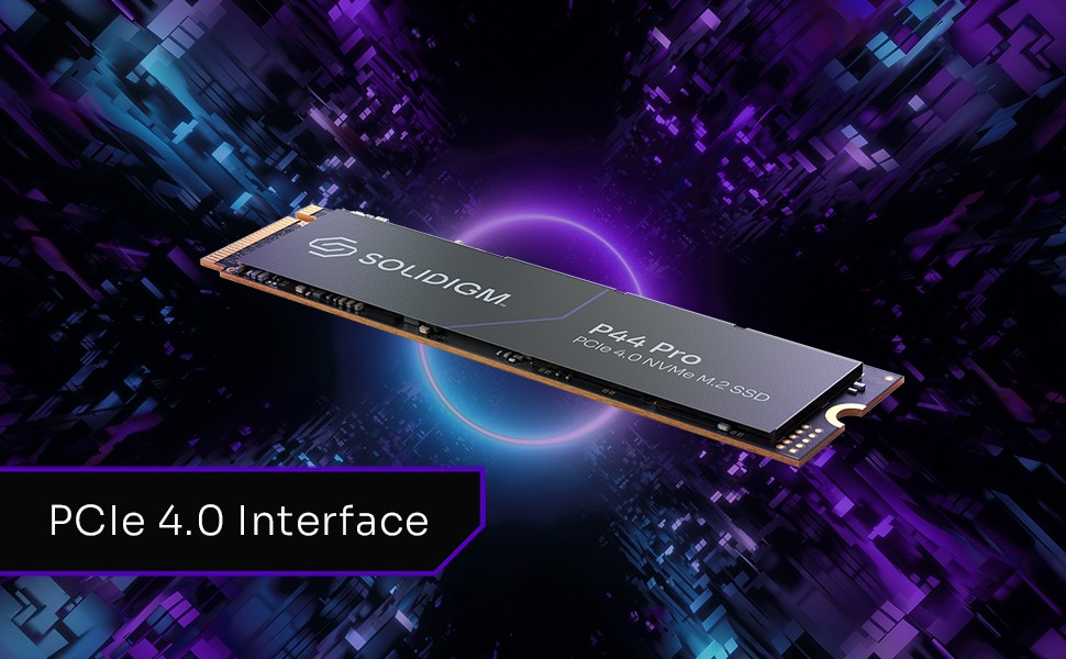 Solidigm P44 Pro 512GB 3D TLC NAND PCIe Gen 4 x4 NVMe M.2 Internal