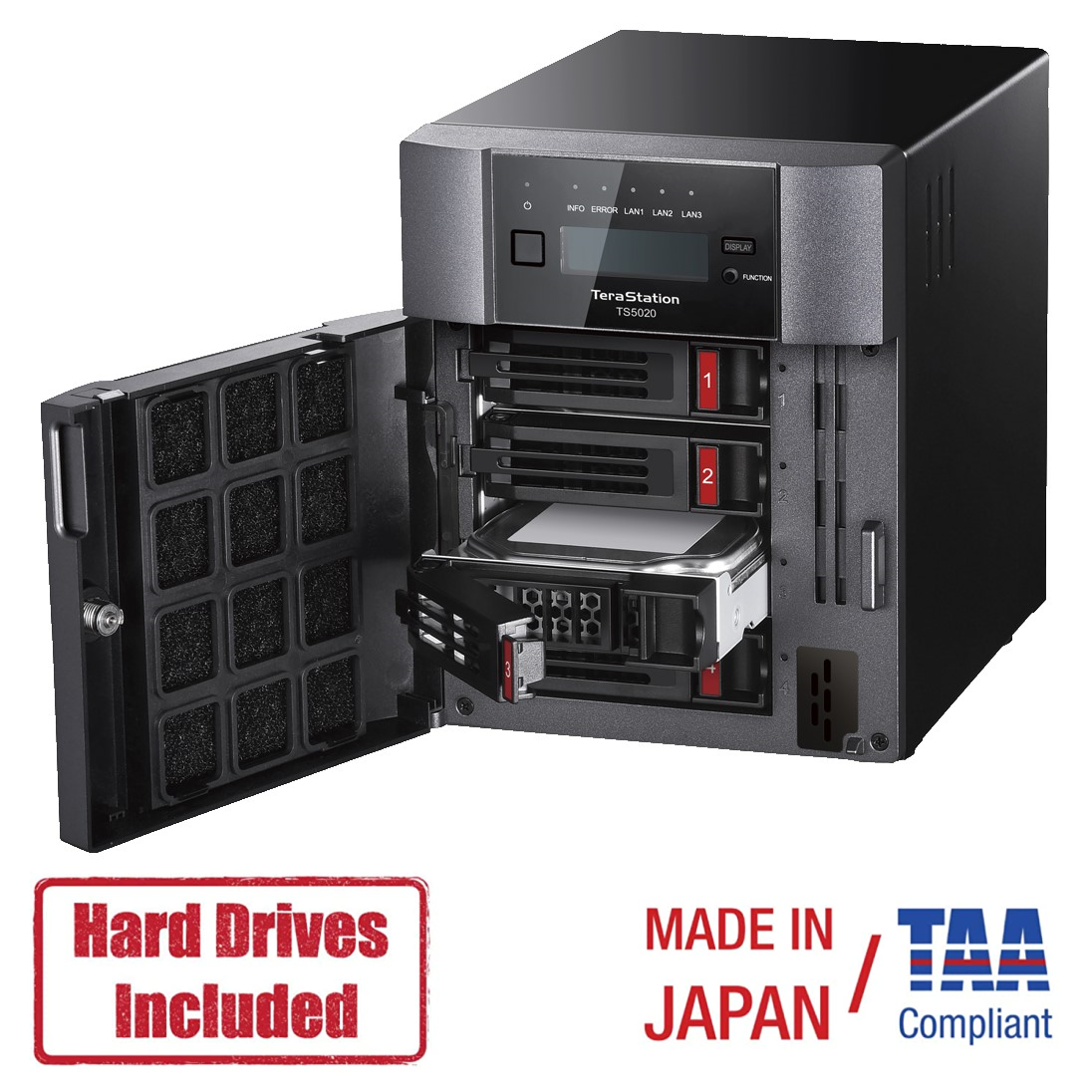 Hard Drives Included TAA Compliant