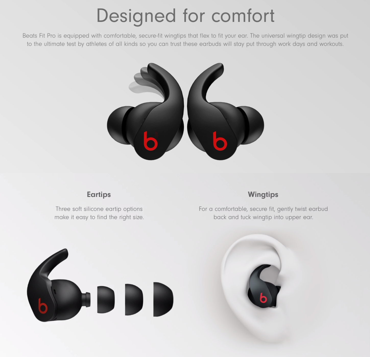 Beats Fit Pro - True Wireless Noise Cancelling Earbuds MPLJ3LL/A