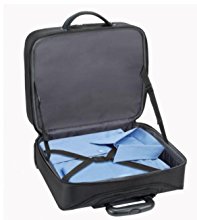 <b>  Overnight Compartment   </b></br> 

 When on the road, you want to look your best. That is why this case includes an overnight compartment large enough to fit a spare change of clothes. Elastic strap with buckle keeps your clothes tidy and neat. 
