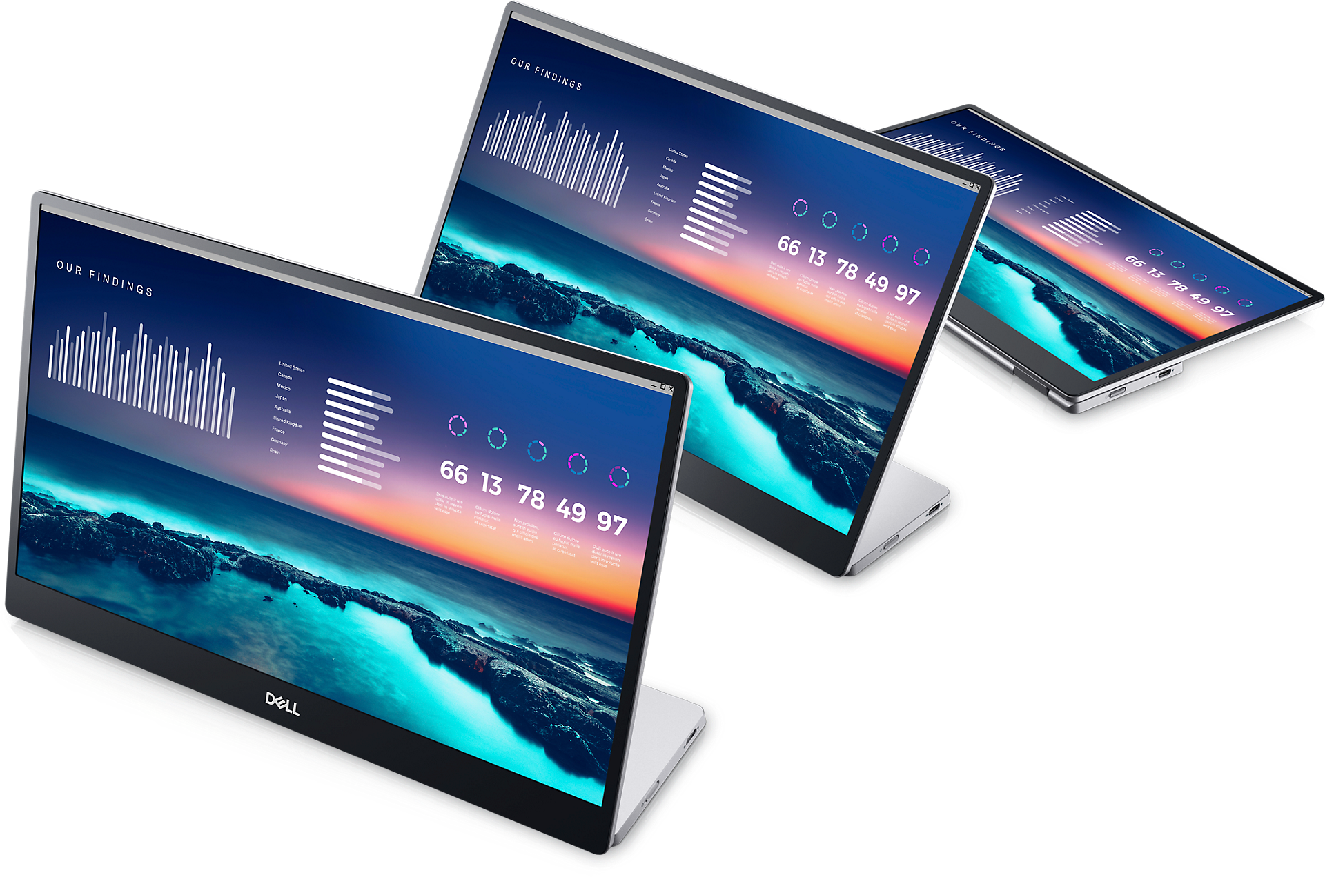 【新品】 DELL 14 ポータブルモニター P1424H P1424H Dell 14インチ ポータブル モニター (14型/1920×1080/USB