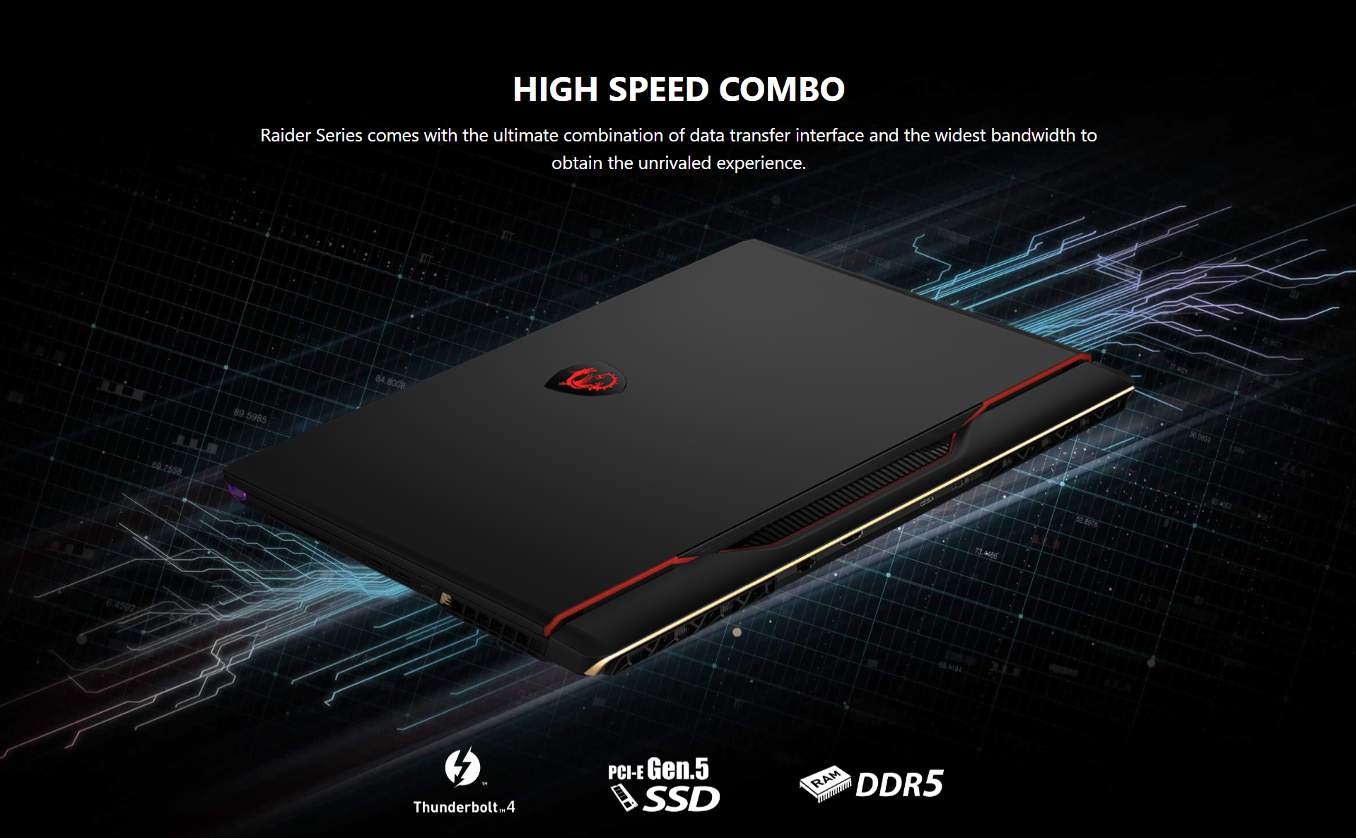 MSI GE Series - 17'' GeForce RTX 4080 Laptop GPU - Intel Core i9