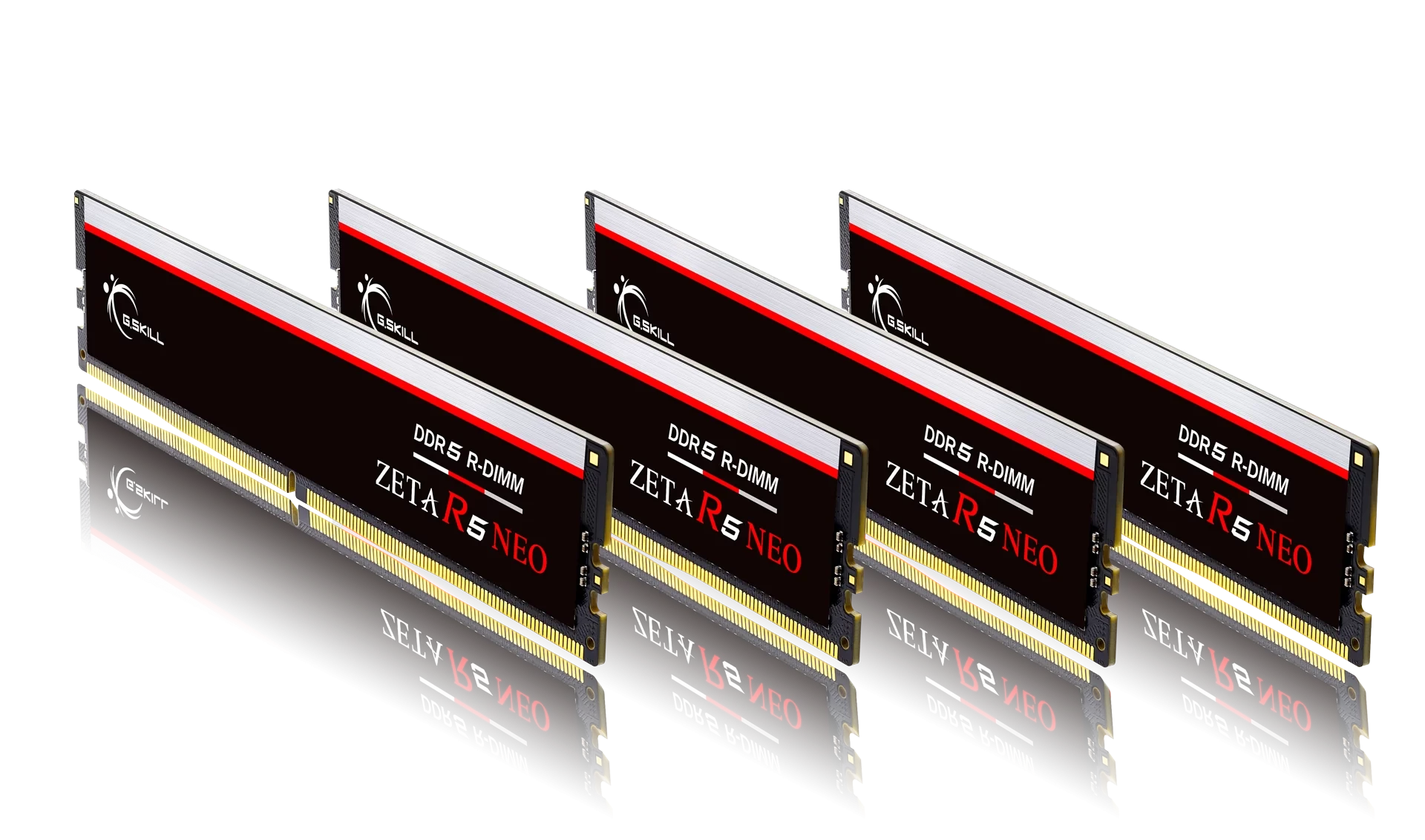 メモリー G.SKILL ZETA R5 NEO DDR5 ECC 64GB G.SKILL Zeta R5 Series 64GB (4 x 16GB) ECC Registered DDR5 6400 R