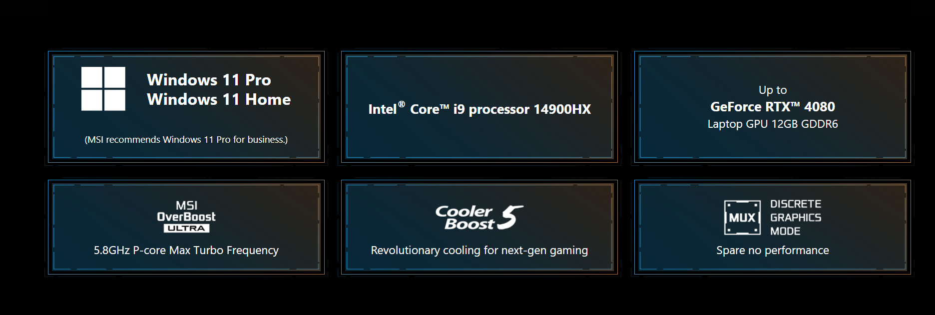 MSI - 17'' QHD+ 240 Hz - Intel Core i9-14900HX - GeForce RTX 4070