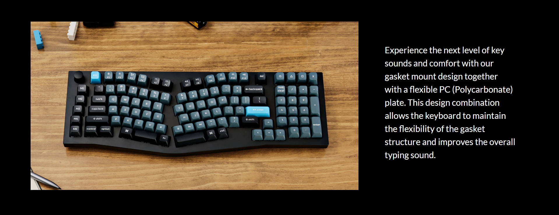 Keychron Q13 Pro (Alice Layout) QMK/VIA Wireless Ergonomic