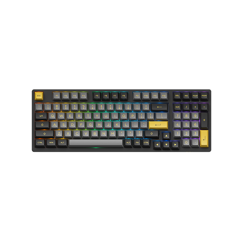Akko様 Akko Black&Gold 3098B Plus RGB Wireless Gaming Keyboard; Akko V3