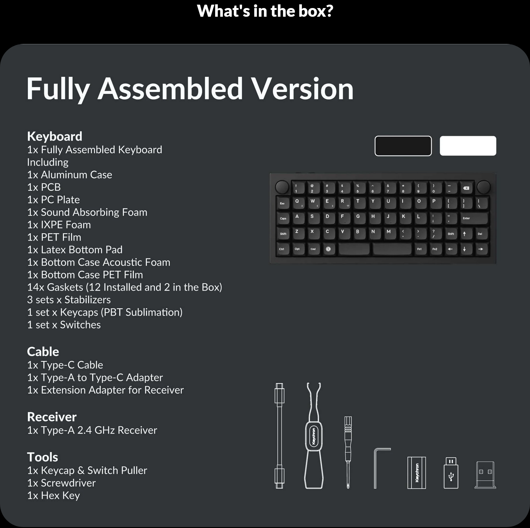 Keychron Q15 Max Swappable Wireless RGB Mechanical Keyboard