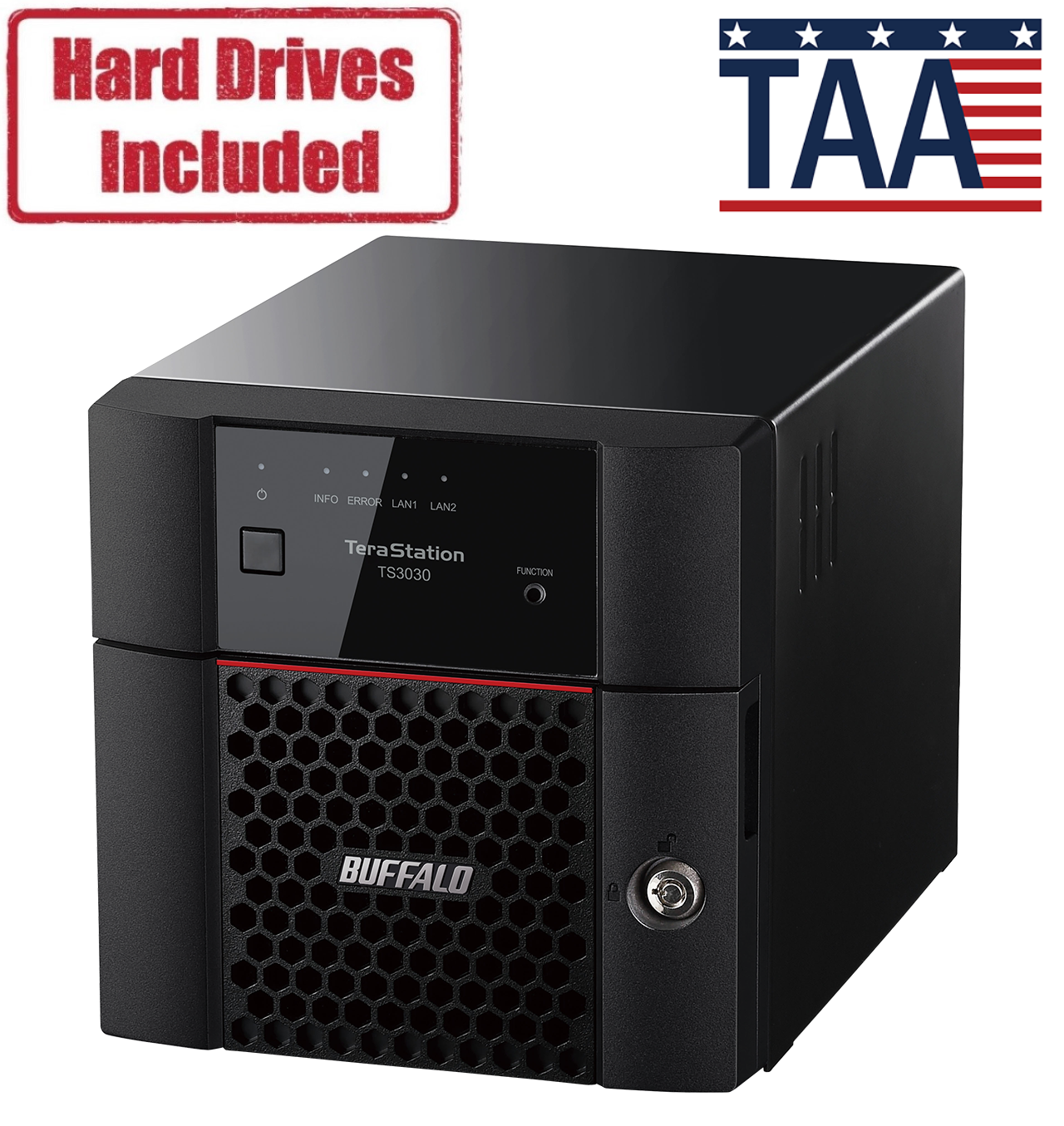 Hard Drives Included TAA Compliant