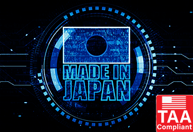 Made-in-Japan Quality and TAA Compliant