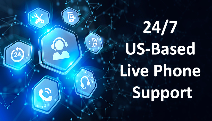 24/7 Peace of Mind Included