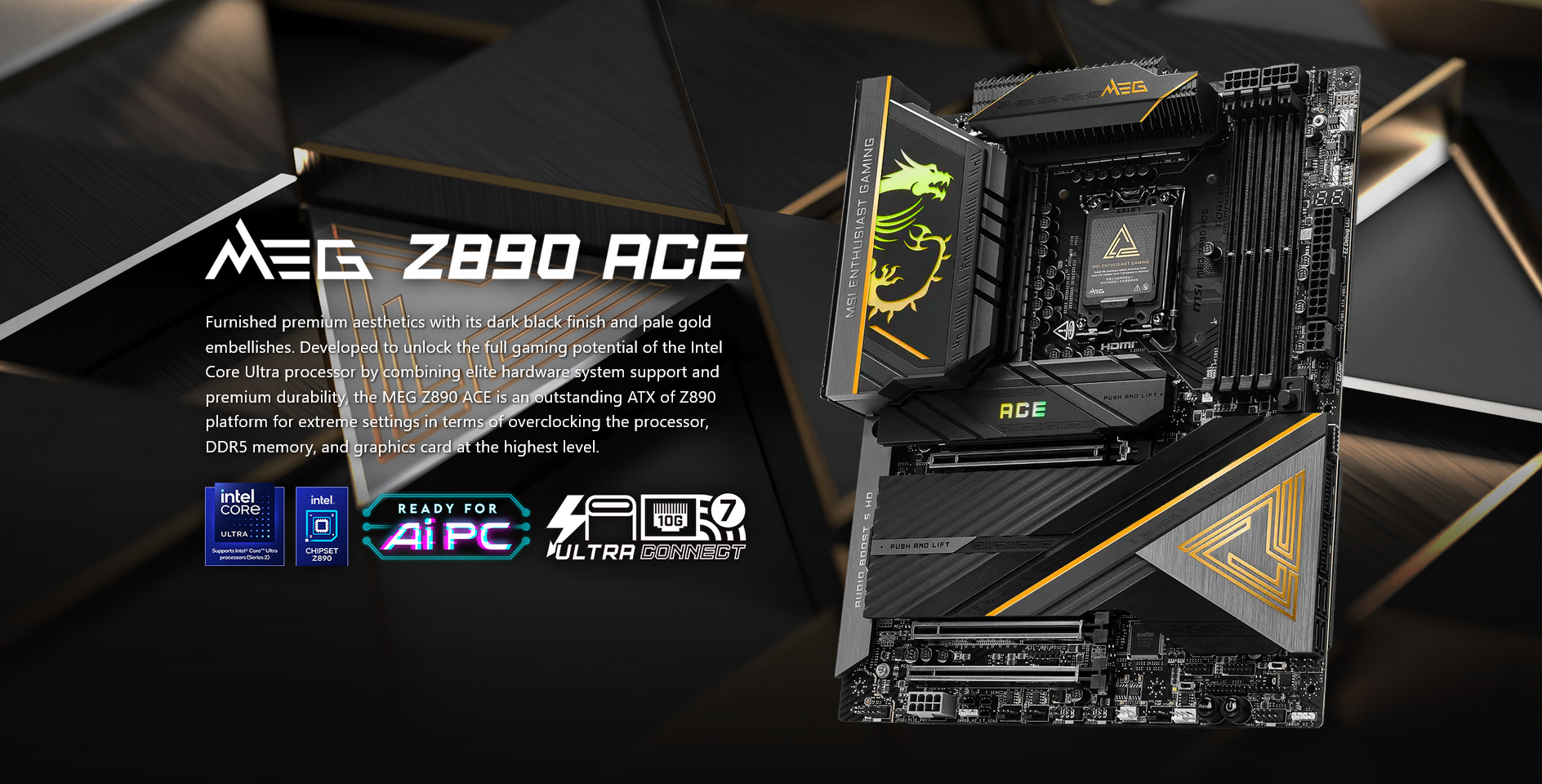 Motherboard MSI MEG Z890 ACE Socket LGA1851 ATX