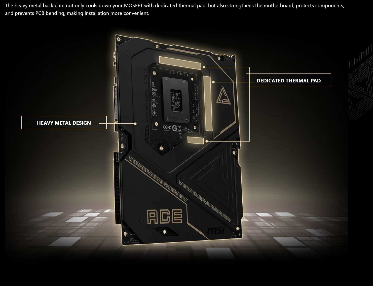 MSI MEG Z890 ACE LGA 1851 ATX Motherboard - Newegg.com