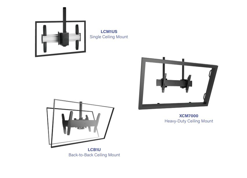 CHIEF MCM1U-012018K ディスプレイマウントキット CHIEF MCM1U-012018K ディスプレイマウント 天吊タイプ 中型用