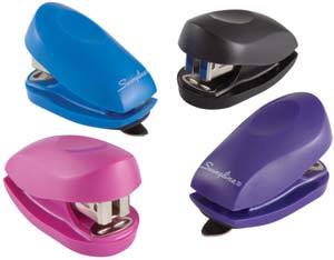 Swingline Tot Stapler, Built-in Staple Remover, 12 Sheets, Multiple Colors