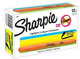  Sharpie Pocket Highlighters 