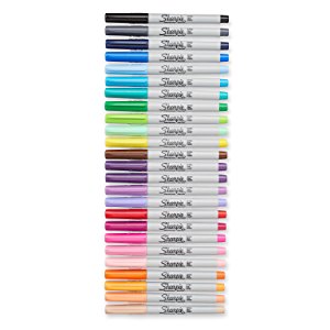 <b>   Proudly Permanent Ink   </b></br> Made to mark and stand out on almost every surface, iconic Sharpie permanent ink is quick drying and water and fade-resistant.

