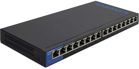 LINKSYS LGS116 16-PORT BUSINESS DESKTOP GIGABIT SWITCH
