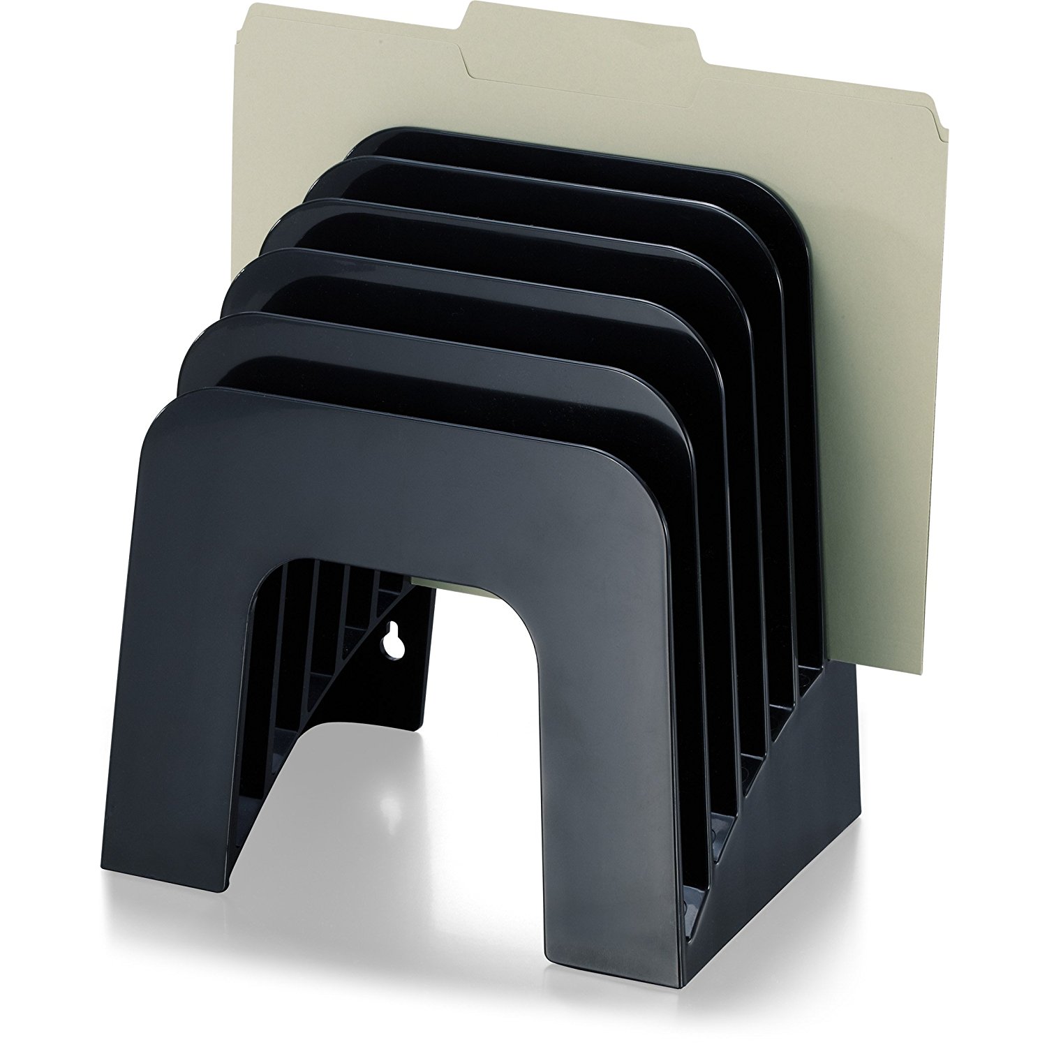 Graduated compartments allow for easy viewing and access