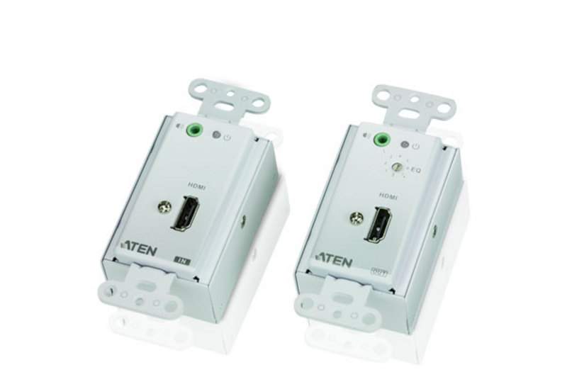 HDMI/Audio Cat 5 Extender Wall Plate (US) (1080p@40m)  
